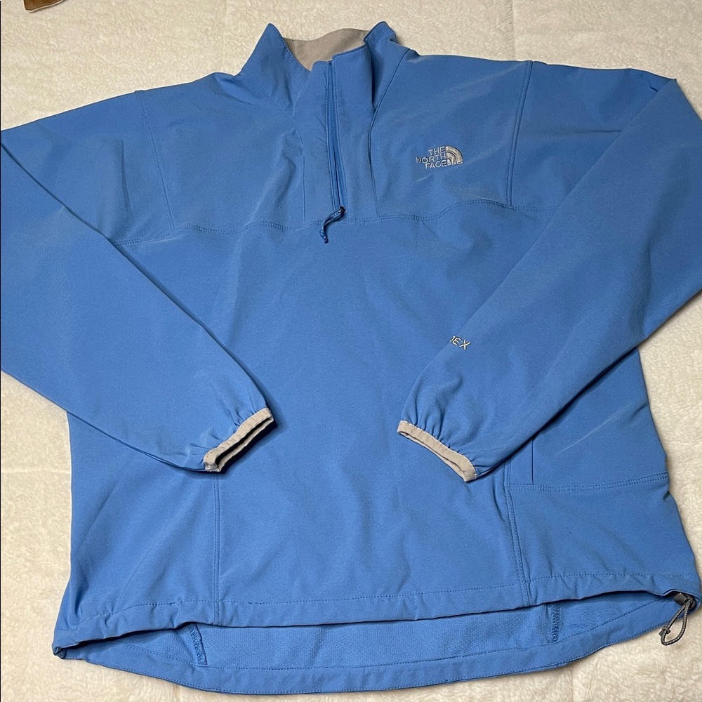 The North Face Sky Blue Half-Zip Pullover
